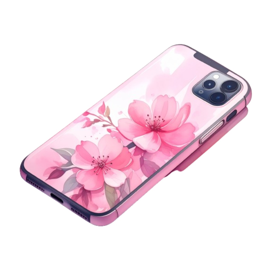 ガーリーな水彩イラストクリップアート 8種 (PNG)