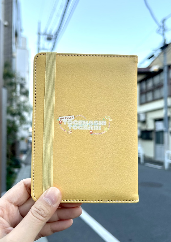 【C107】パスポートケース 旅するトゲナシトゲアリ ZTT☆残業後ティータイム