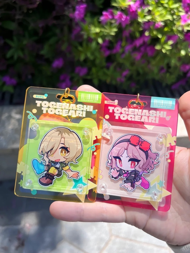 【C107】アクリルキーホルダー トゲナシトゲアリ ZTT☆残業後ティータイム