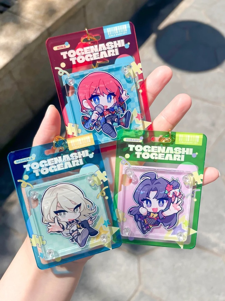 【C107】アクリルキーホルダー トゲナシトゲアリ ZTT☆残業後ティータイム