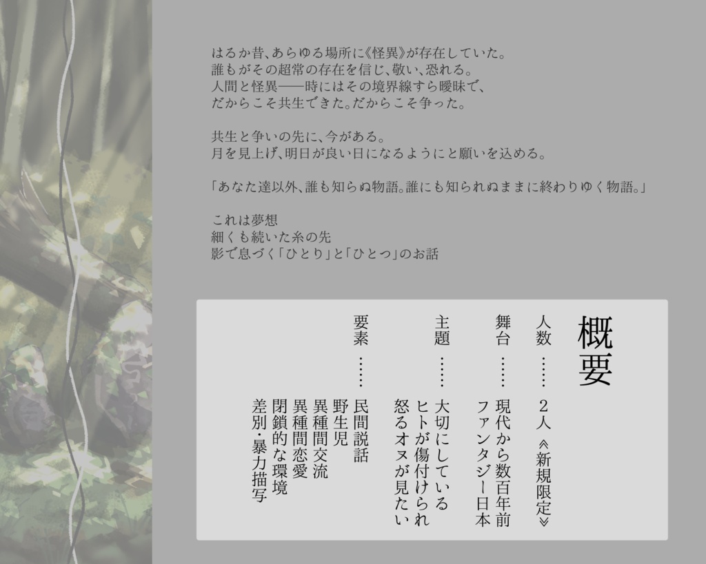 エモクロアTRPG「知らぬまま、知られぬまま」