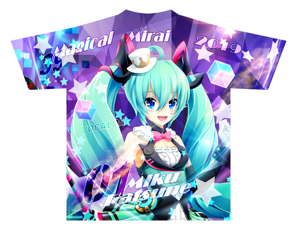 マジカルミライ2019 フルグラTシャツ kyon-U ver.