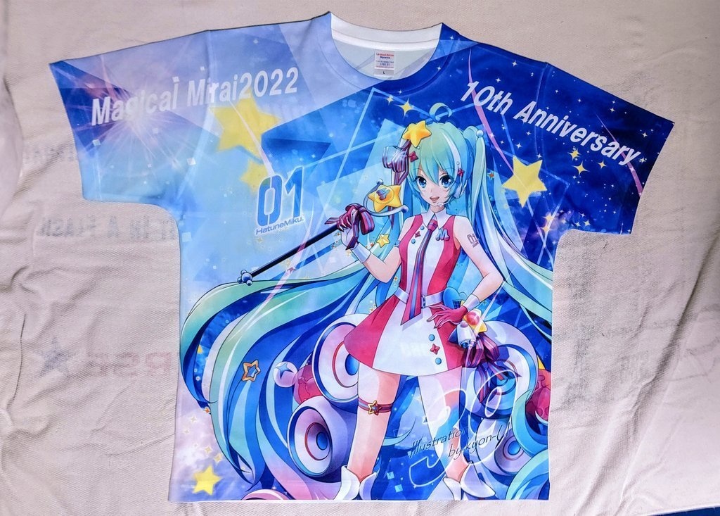 マジカルミライ2022 フルグラTシャツ kyon-U ver.