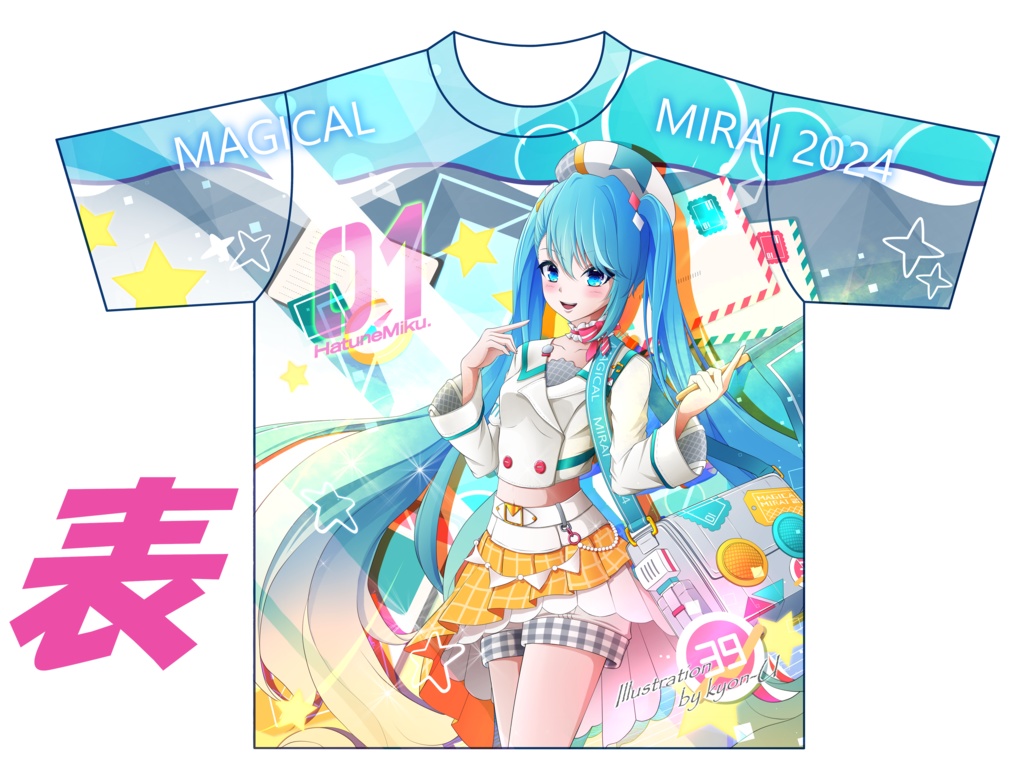 マジカルミライ2024 フルグラTシャツ kyon-U ver.