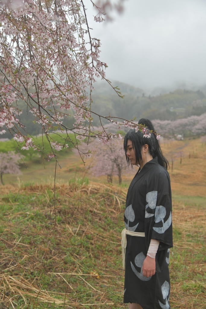 清明　どろろコスプレ写真セット　百鬼丸　