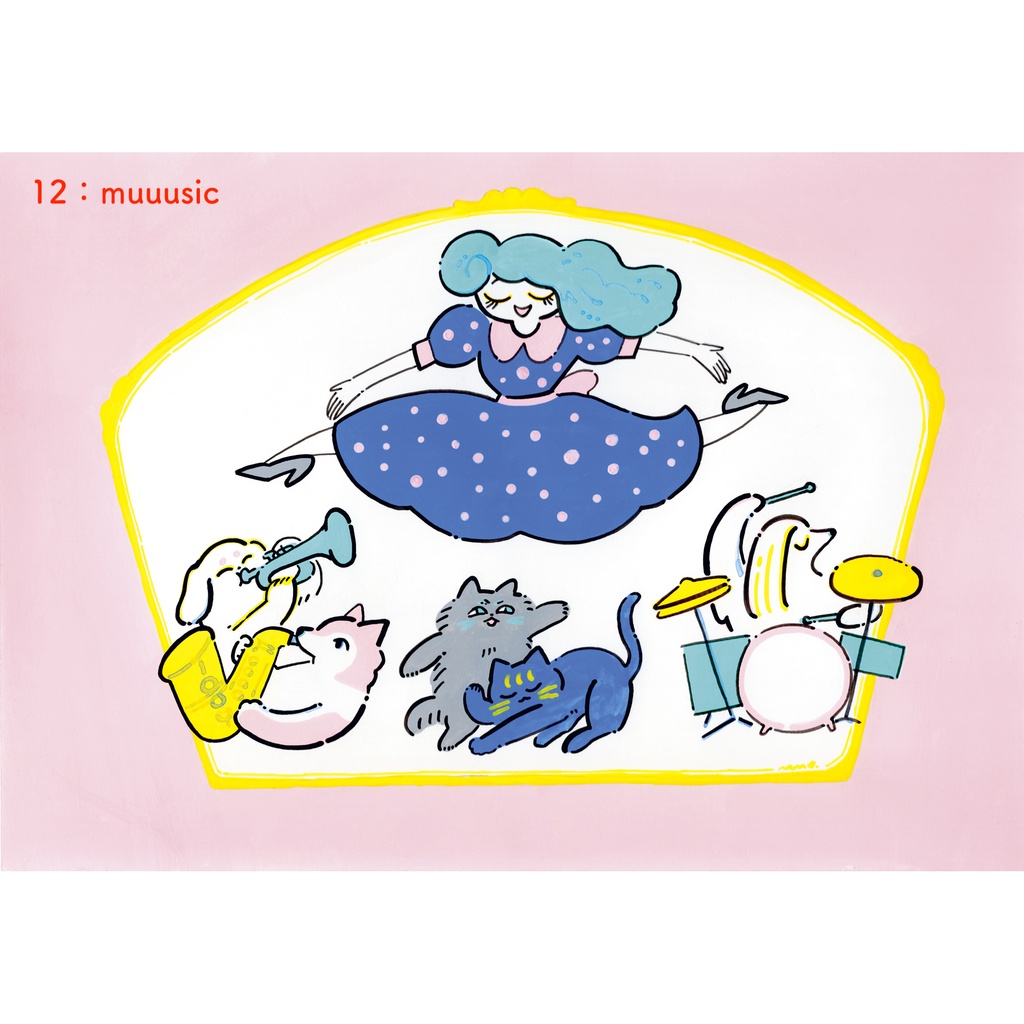 個展「live life death」作品原画その2(A4)