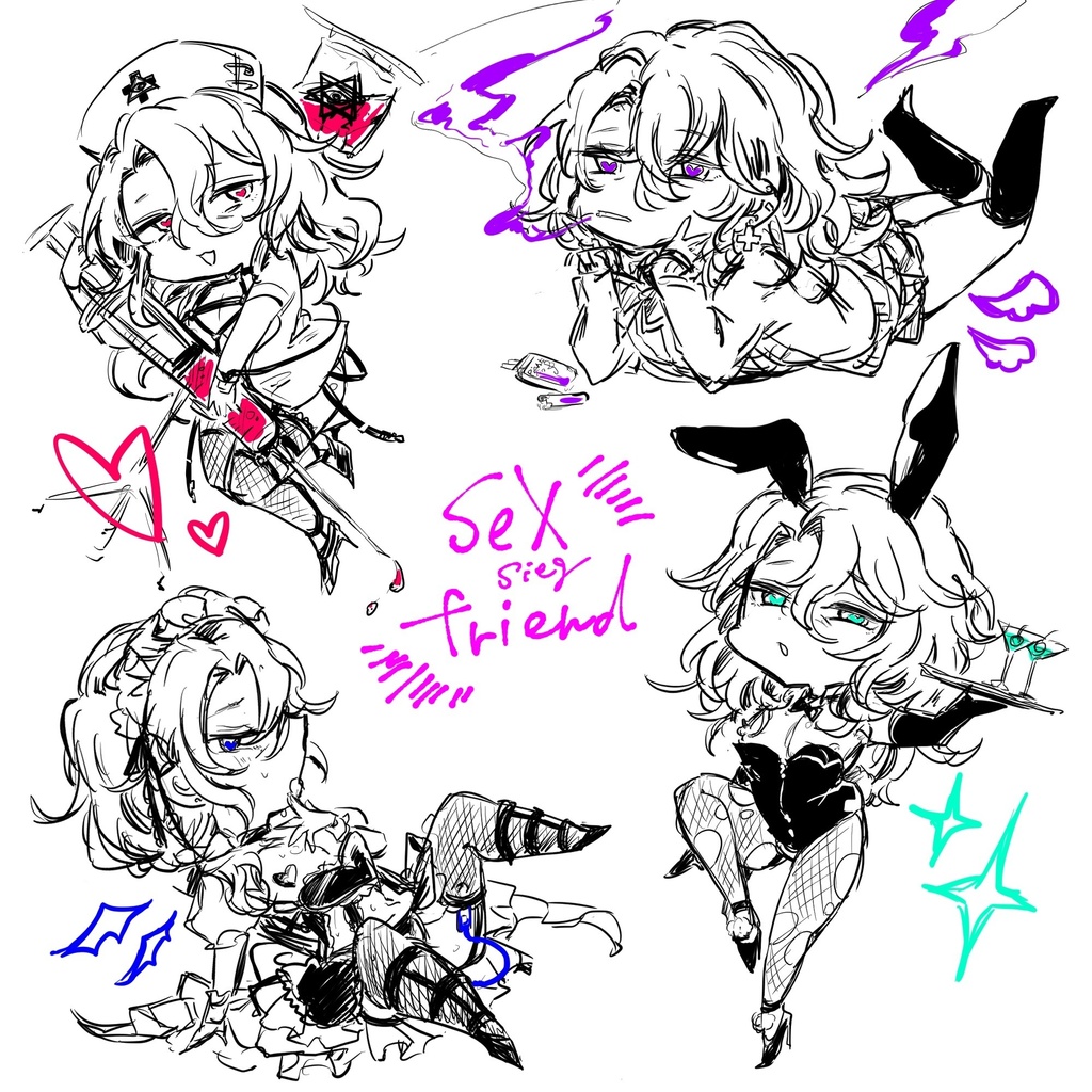 【期間限定】手描きミニ色紙 オーダー