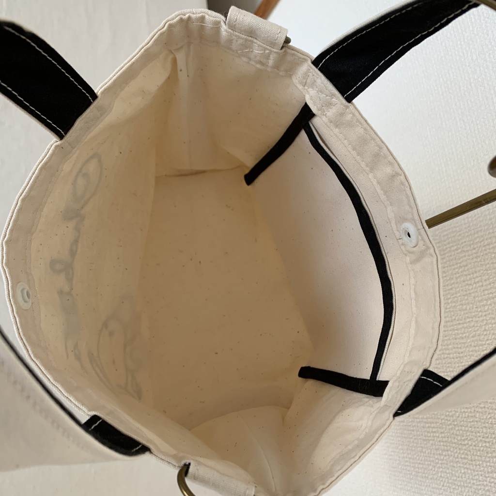 ちょびっと。オリジナル刺繍トートバッグS