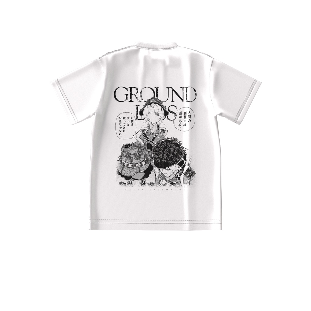 GROUNDLESSビッグシルエットTシャツ