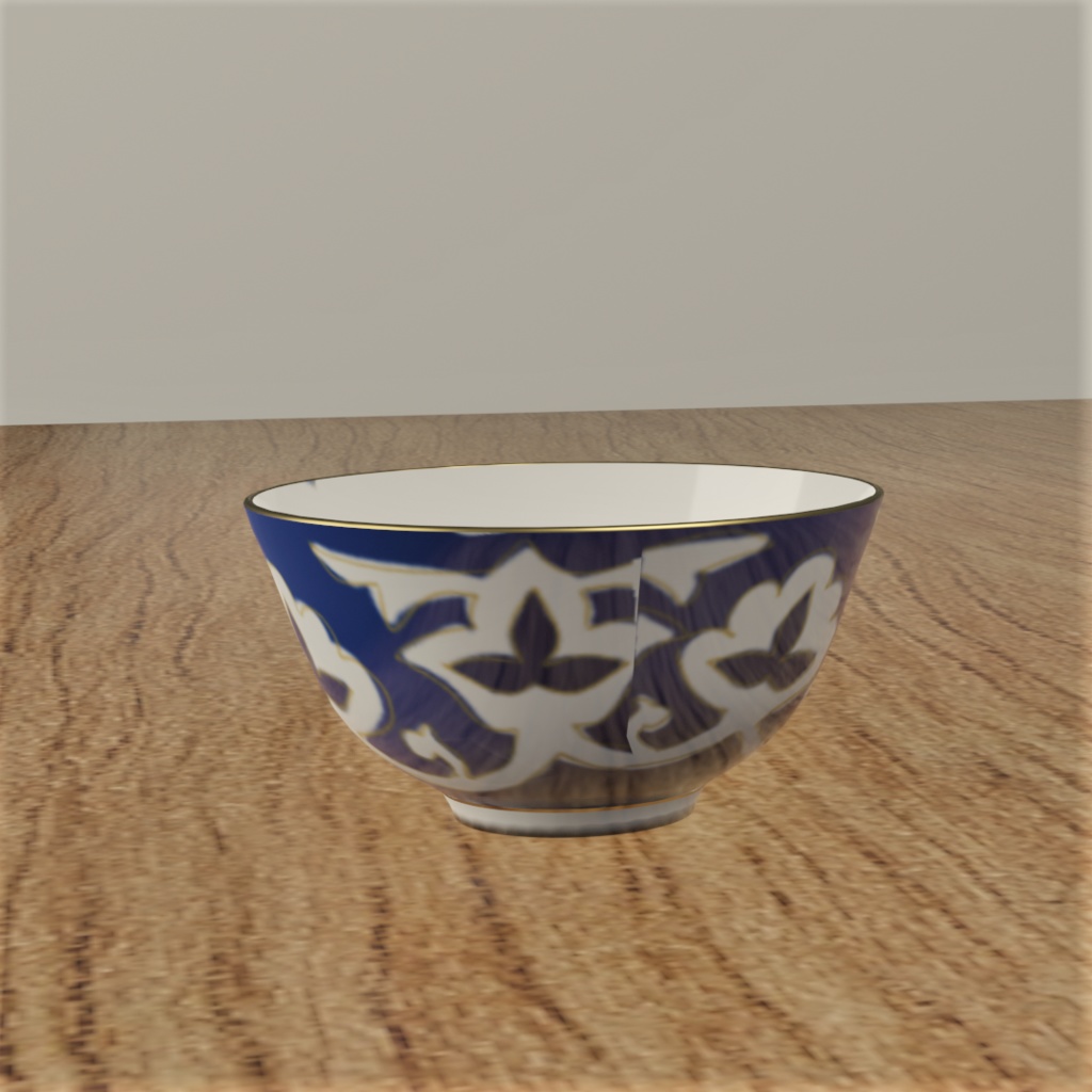 【3D小物】ウズベク食器セット|Keling, dasturxon yozaylik!