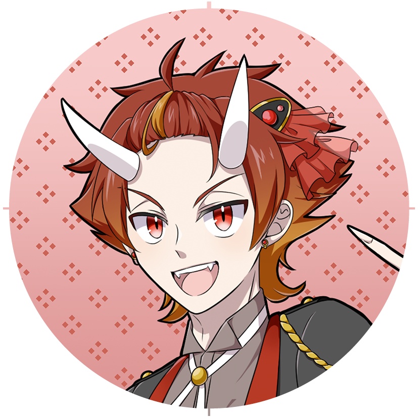 【TRS二周年限定】缶バッジ 紅炎