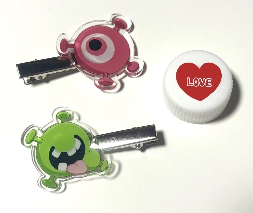 【夢魘の廃病院】ビョウゲンキン前髪クリップ