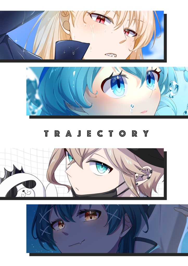 【アクおどオンリー】TRAJECTORY【Web再録イラスト集】