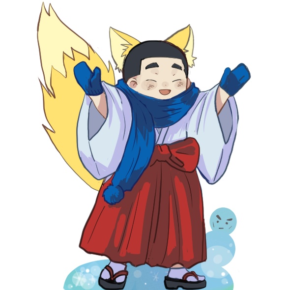 狐イチアクスタ冬