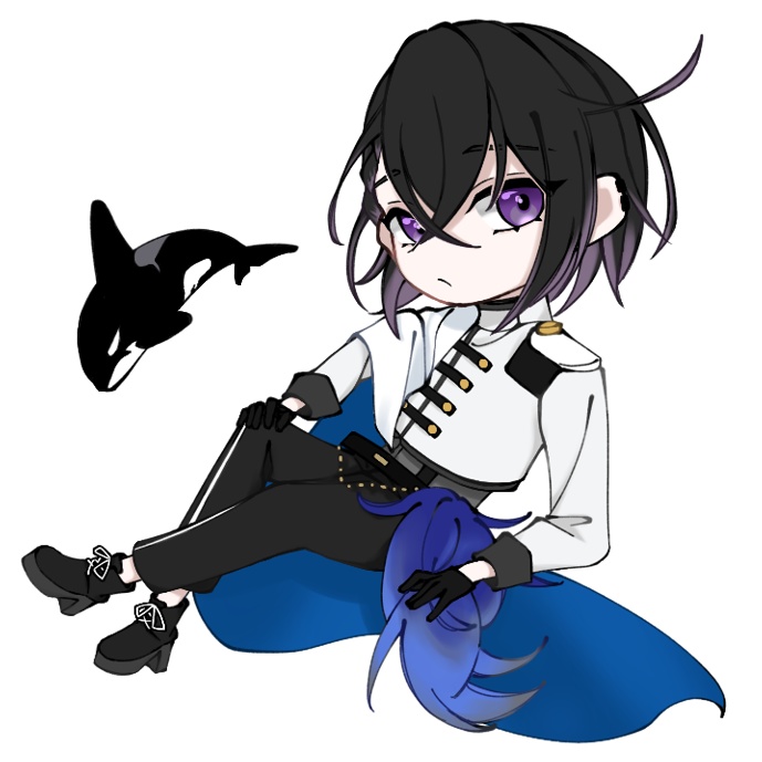 アクリルキーホルダー  オルカ