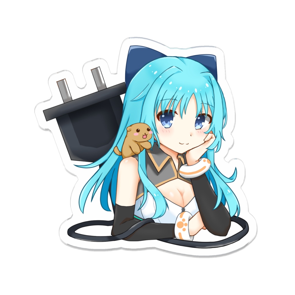 つむロイド10周年記念アクリルバッジ