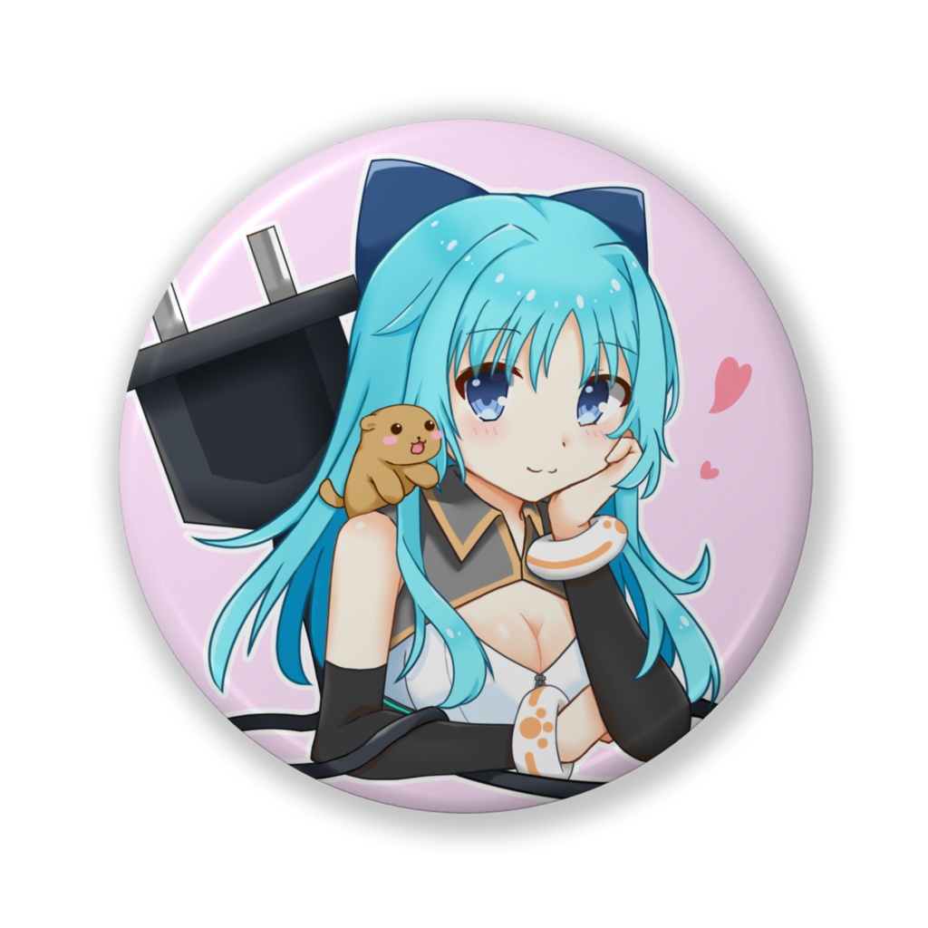 つむロイド10周年記念缶バッジ