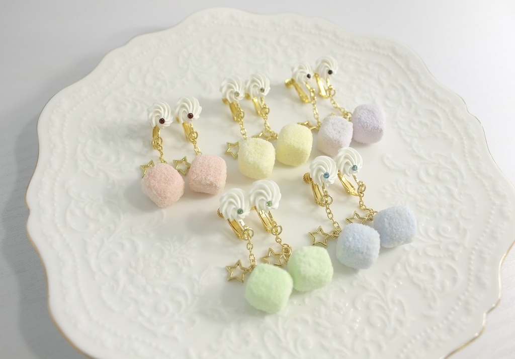 魔法使いのシュガー イヤリング/ピアス