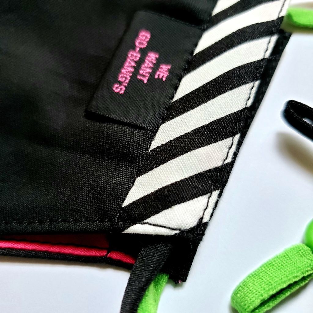 WE WANT GO-BANG'Sマスク/BLACK×PINK