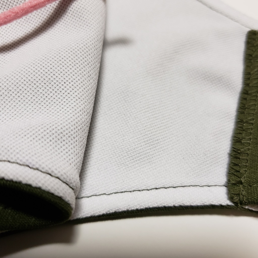 Sale♪ライトに反射するラインマスク/カーキ