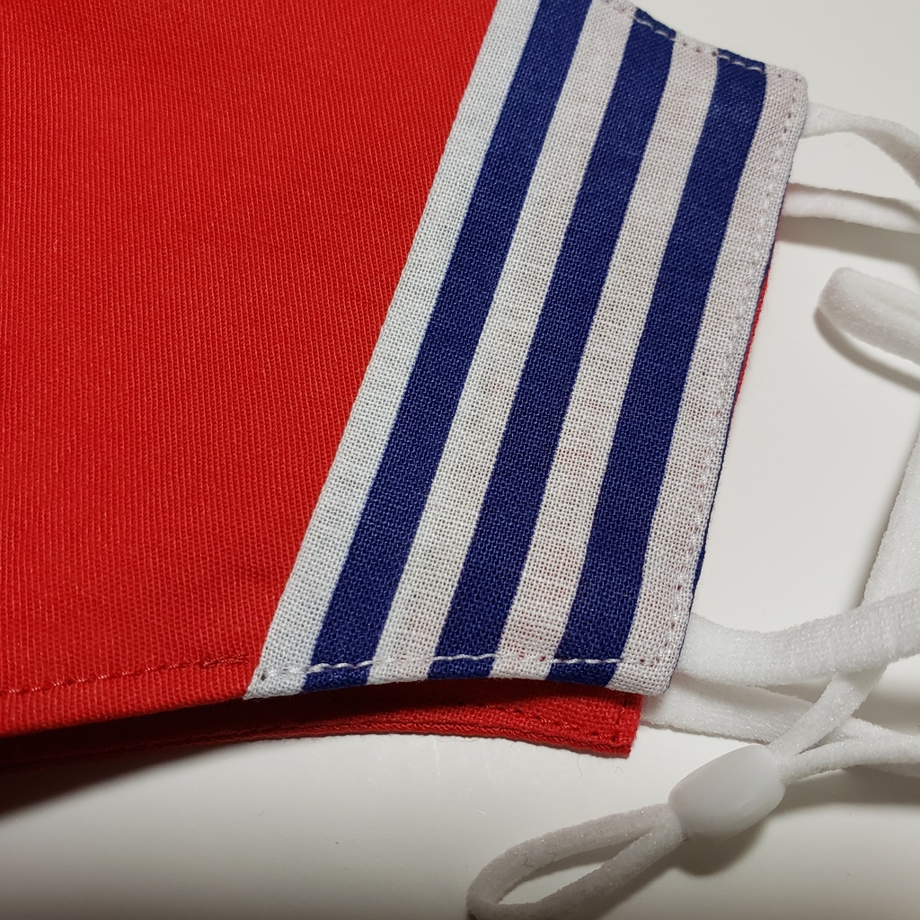 マリーンルックのレッドマスク