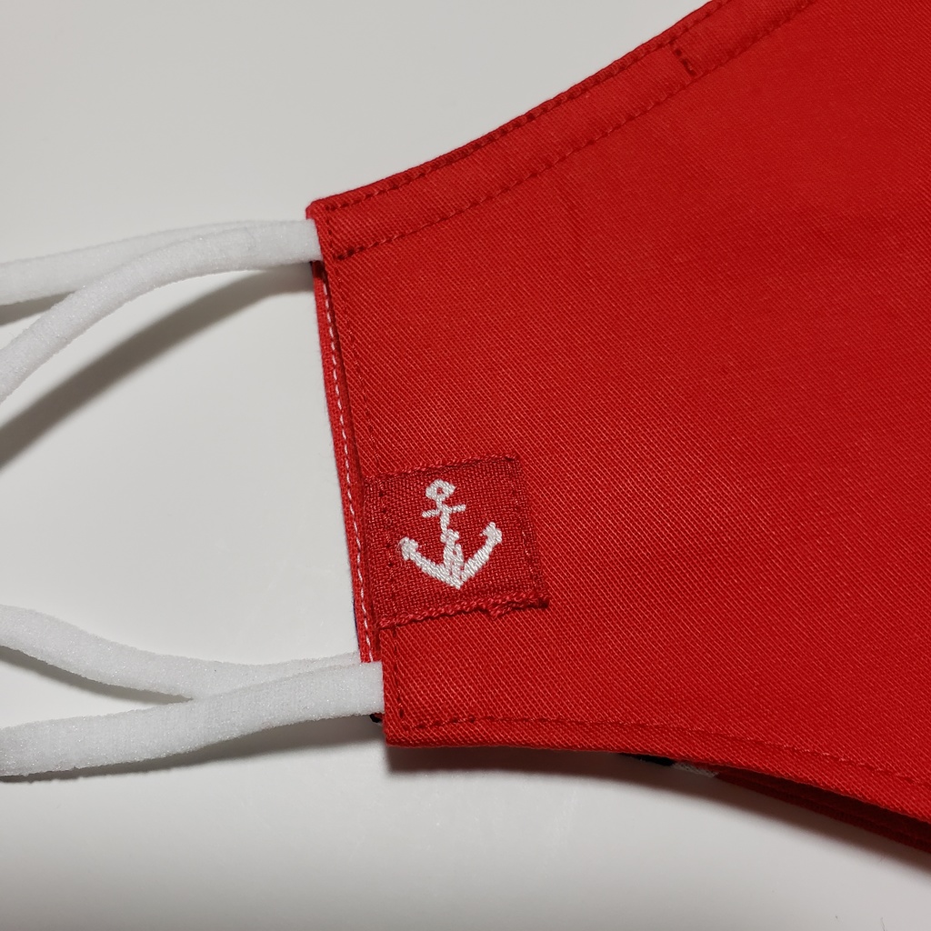 マリーンルックのレッドマスク