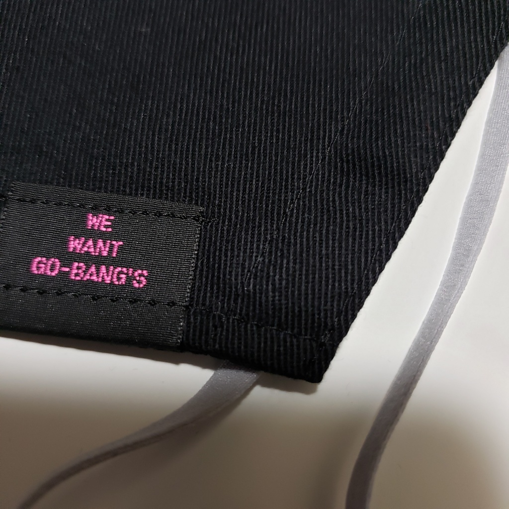 Sale♪WE WANT GO-BANG'S! ブルー/ブラック ハーフ&ハーフ