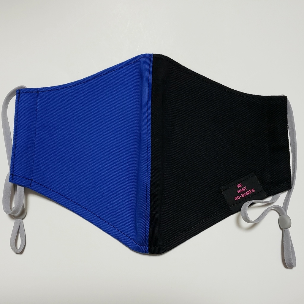 Sale♪WE WANT GO-BANG'S! ブルー/ブラック ハーフ&ハーフ