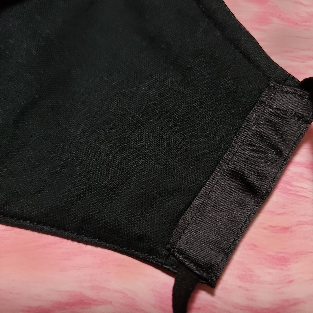 Sale♪黒サテン+ゴールドブレード