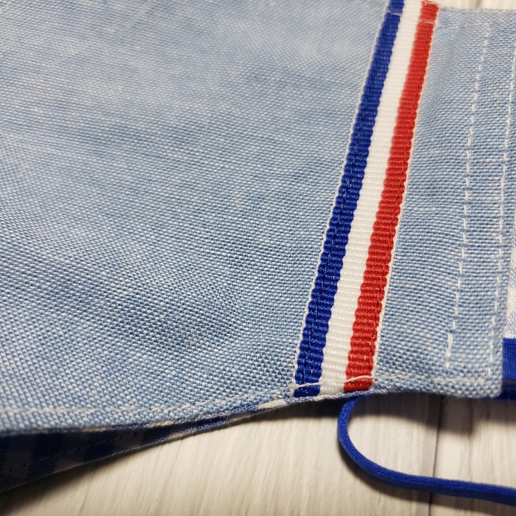 Sale♪ブルーダンガリー×ギンガムチェック×トリコロール