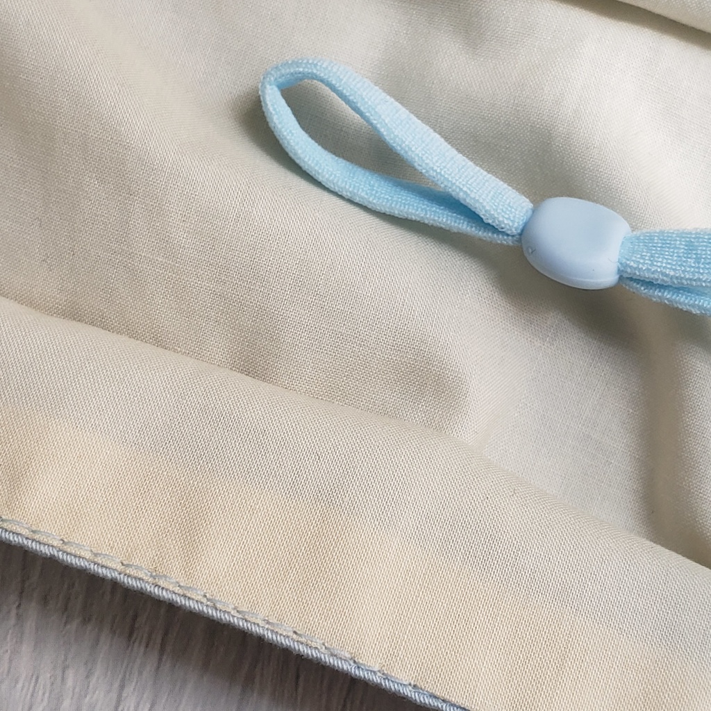 Sale♪ライトブルーのボックスマスク/トリコロール