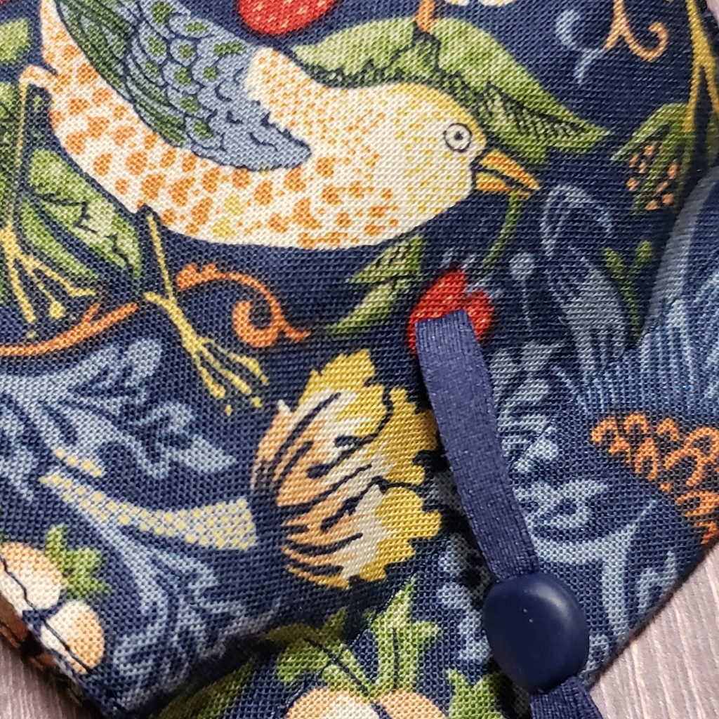 Strawberry Thiefボックスマスク/ネイビー