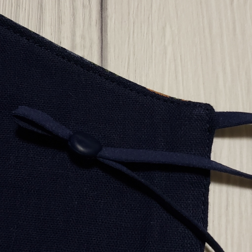 Strawberry Thief立体マスク/ネイビー