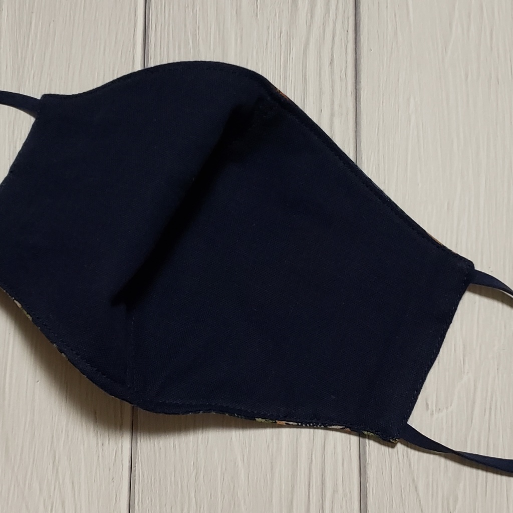 Sale♪アウトレット版Strawberry Thief立体マスク/ネイビー