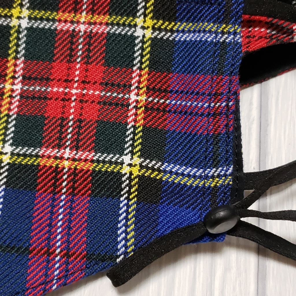 TRタータンチェックマスク