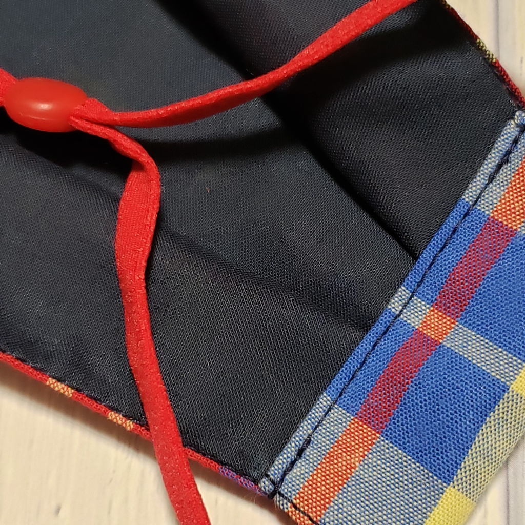 キッズマスクボックスタイプ3個セット巾着付き/アイスクリーム