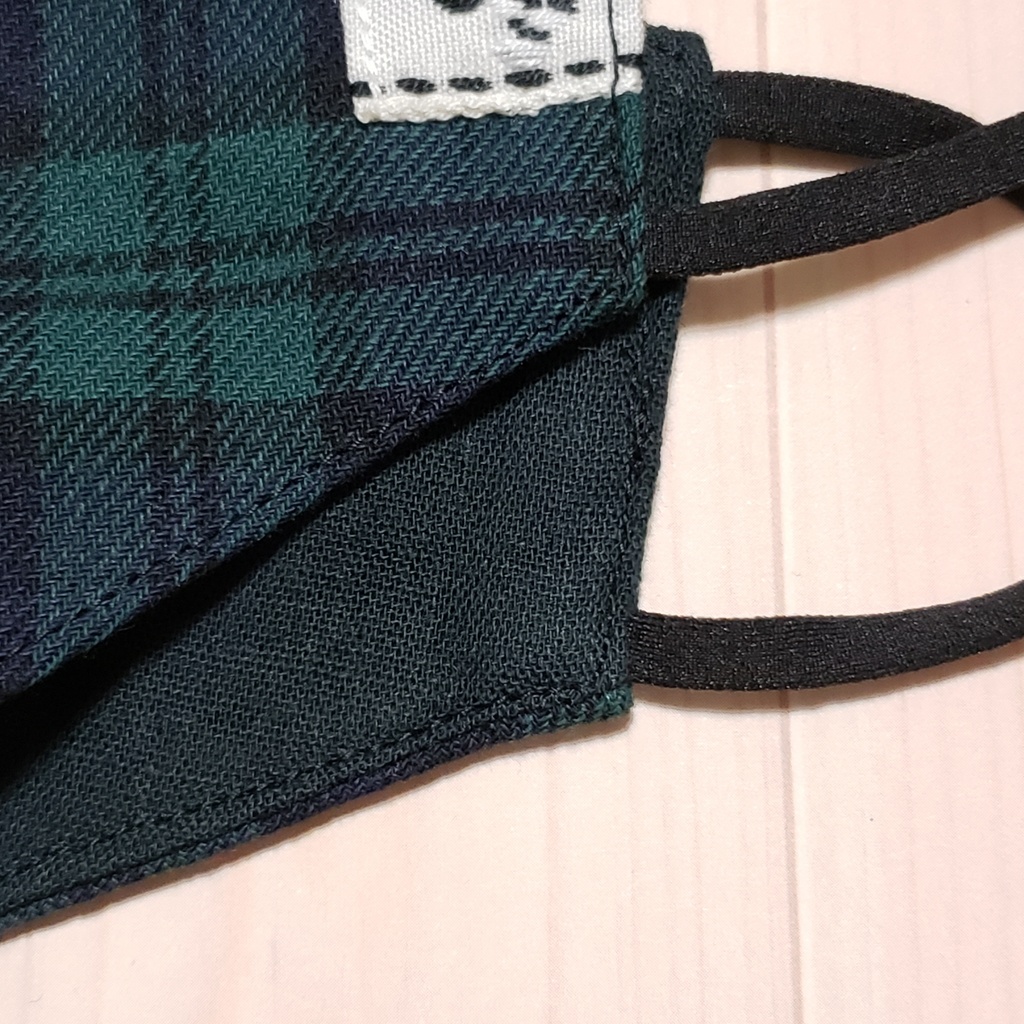 キッズマスク3個セット巾着付き/パンダ