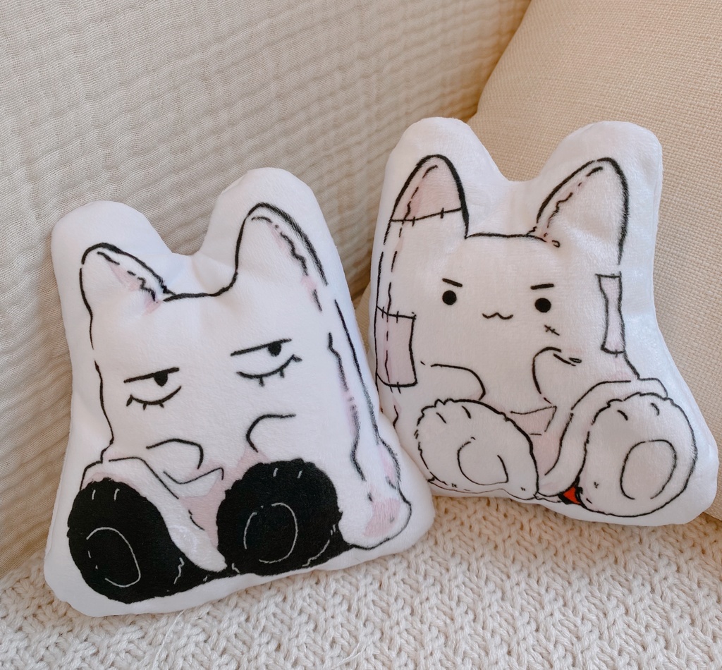 ミニクッション(いぬっぽい)