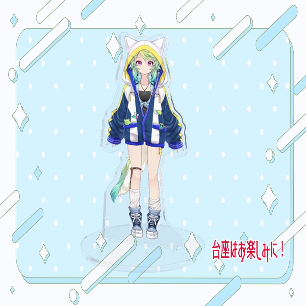 らぃな。立ち絵（パーカー）