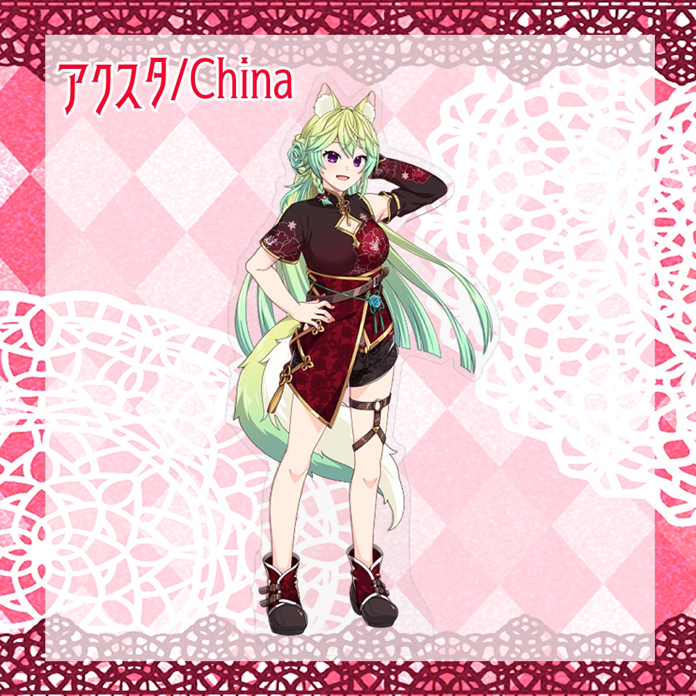 2025 Birthday記念グッズ【キービジュアルアクスタ・China】