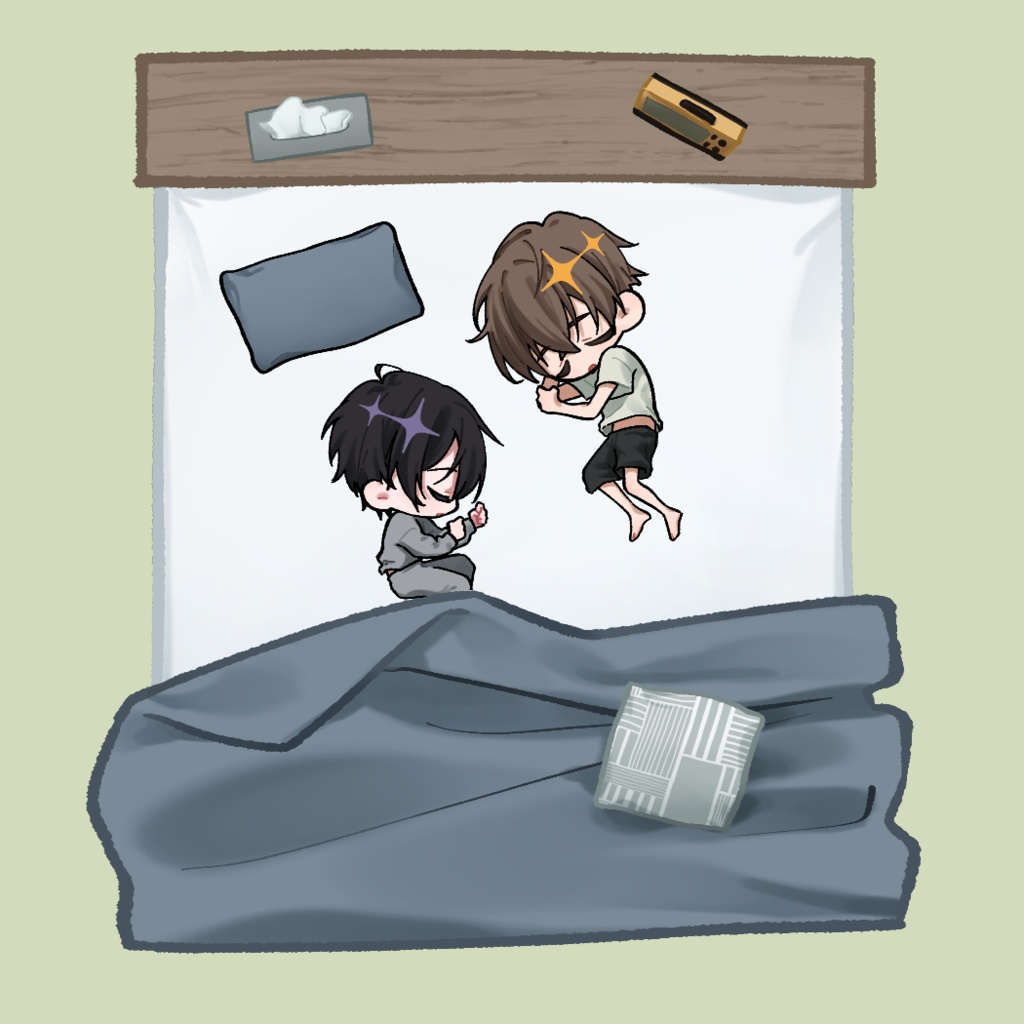 自陣バディすやすやアクキー