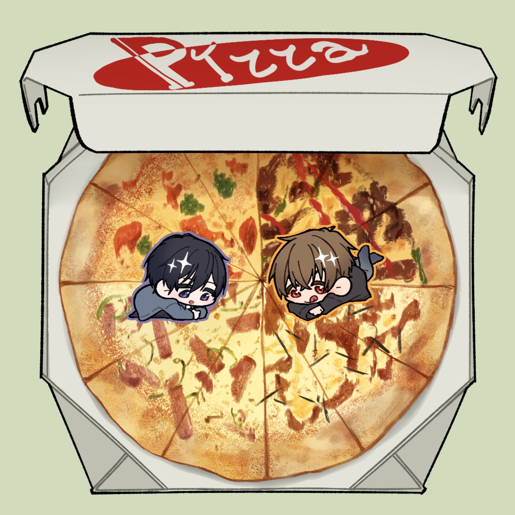 自陣バディpizzaアクキー