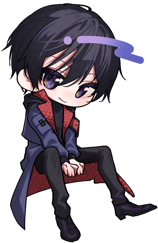 自陣バディおすわりアクスタ