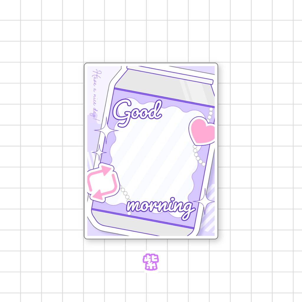 🥫無料🥫飲料缶になれるおはV素材