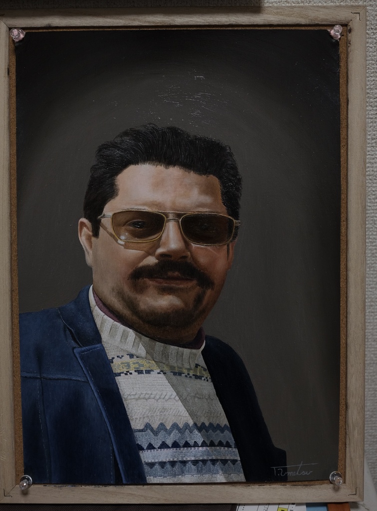 油彩肖像画(オーダー品)※商品紹介文をよくご確認下さい。