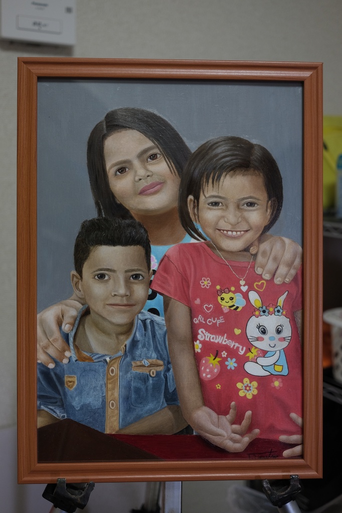 油彩肖像画(オーダー品)※商品紹介文をよくご確認下さい。