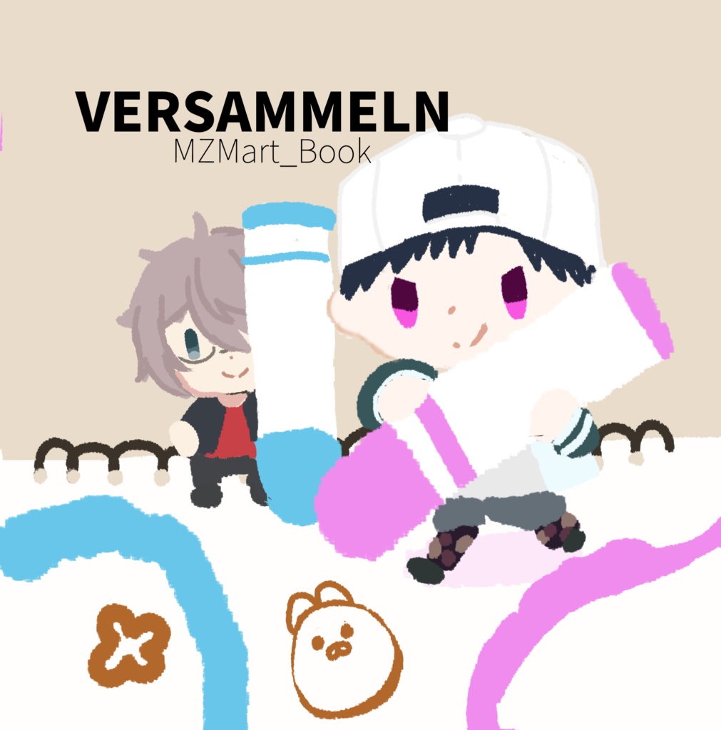 MZMファンアートイラスト本