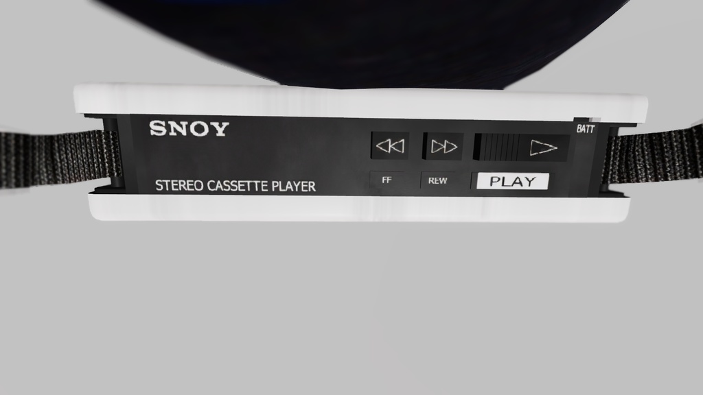 【VRChat】MM-11 Walkman - Stereo Cassette Player / M-11ウォークマン - ステレオ・カセット・プレーヤー