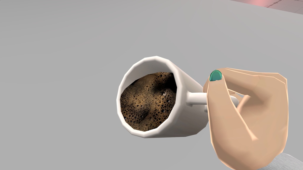 【Vroid】【VRChat】 Boucle Fall Sweater and Mug 秋のセーターとマグカップ