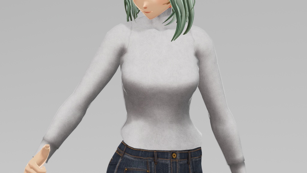【Vroid】【VRChat】 Boucle Fall Sweater and Mug 秋のセーターとマグカップ